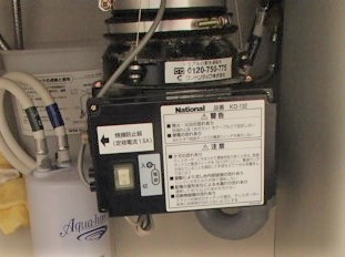 パナソニック（Panasonic）ディスポーザの交換工事