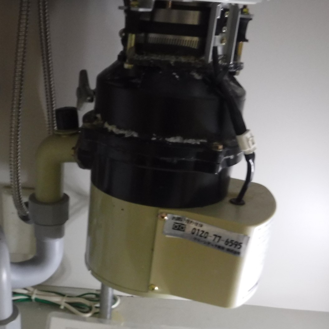 安永エアポンプ ディスポーザの交換工事
