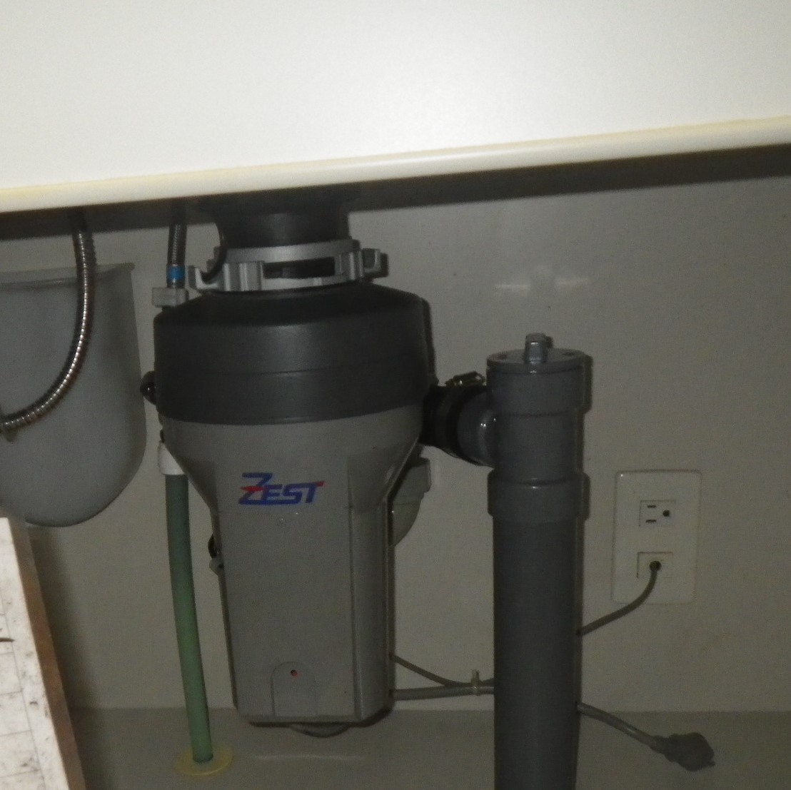 日本ゼスト ディスポーザの交換工事