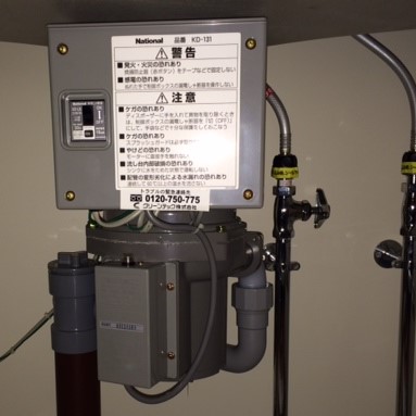 パナソニック ディスポーザの交換工事