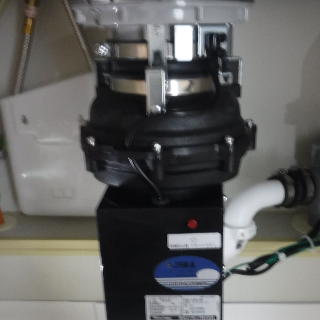 安永エアポンプ ディスポーザの交換工事
