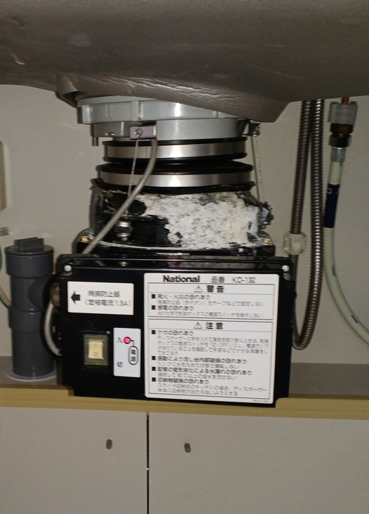 パナソニック（Panasonic）ディスポーザ交換工事