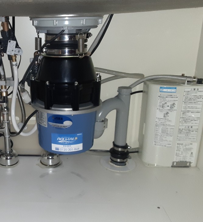 テラル（Teral）ディスポーザ交換工事