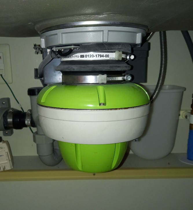 リクシル（LIXIL / INAX）ディスポーザ交換工事