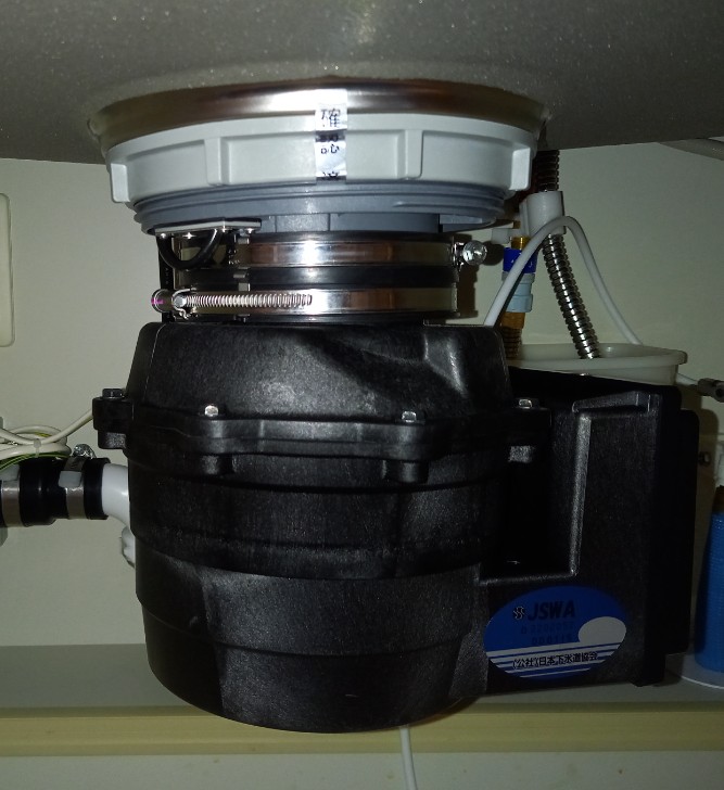 リクシル（LIXIL / INAX）ディスポーザ交換工事