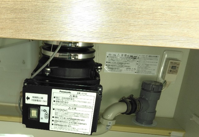 ニッコー　ディスポーザの交換工事