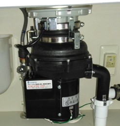 安永エアポンプ　ディスポーザの交換工事