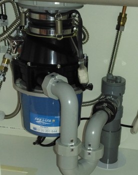 ディスポーザと水栓の交換工事