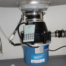 テラル　ディスポーザの交換工事