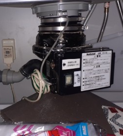 ニッコー　ディスポーザの交換工事