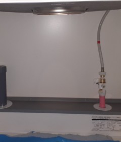 テラル　ディスポーザの交換工事