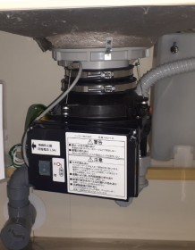 ニッコー　ディスポーザの交換工事