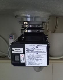 ニッコー　ディスポーザの交換工事