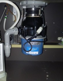 テラル　ディスポーザの交換工事