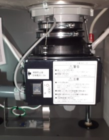 ニッコー　ディスポーザの交換工事